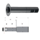 Uchwyt mocowanie tarczy pilarskiej DIN 1835-B Tschorn średnica szyjki 10,0 mm średnica otworu tarczy 5 mm - 3